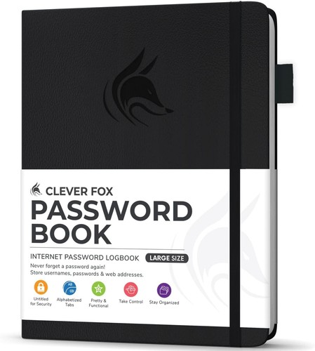 Password Book with Alphabetical tabs. Internet Address Organizer Logbook. Lar... - Picture 2 of 7