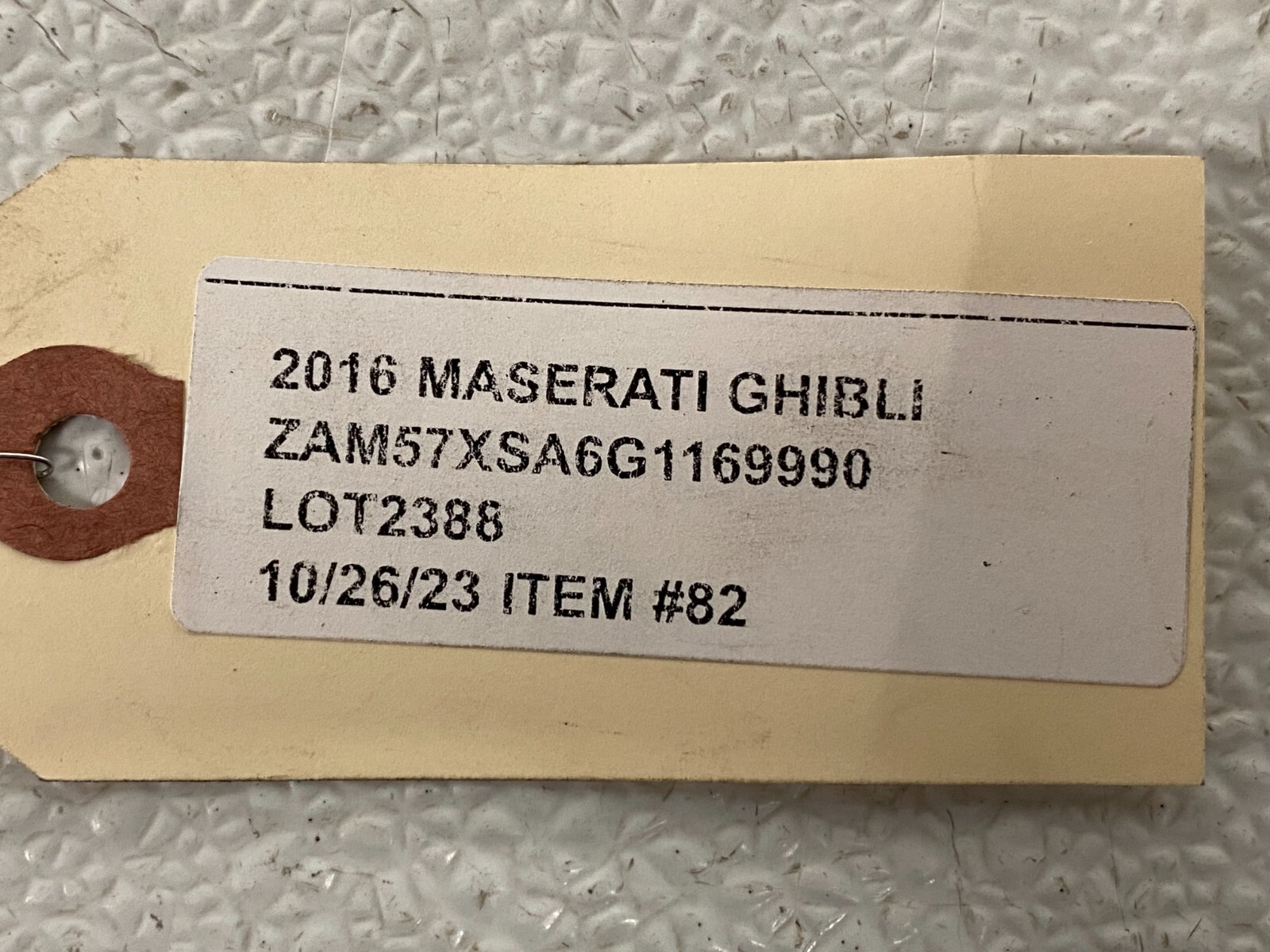 ⭐2014-2017 MASERATI GHIBLI COOLANT EXPANSION TANK RESERVOIR W/ CAPS OEM LOT2388