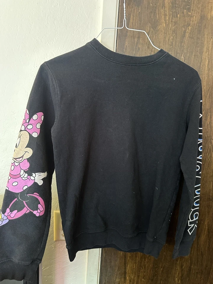 Disney  Mickey Mouse and Friends  Sweatshirt - Black Size Small   - Image 3 of 4