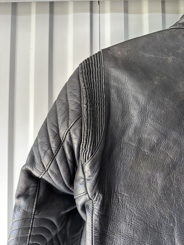 Racing Rare Genuine Leather Vintage Moto Hype Jacket - Bild 13 von 20
