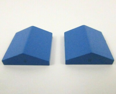 Lego x2 Blue Slope 33 2x2 Double Ref 3300