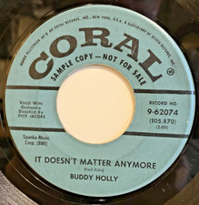 Buddy Holly “It Doesn’t Matter Anymore “ PROMO