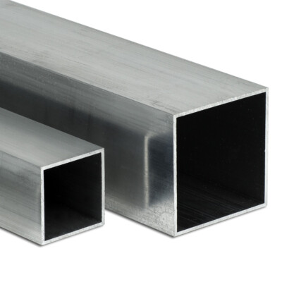Aluminium Vierkantrohr AW-6060 – 35x35x2 Mm, Auf Zuschnitt (900 Mm), Für Drehen, Fräsen & Schweißen