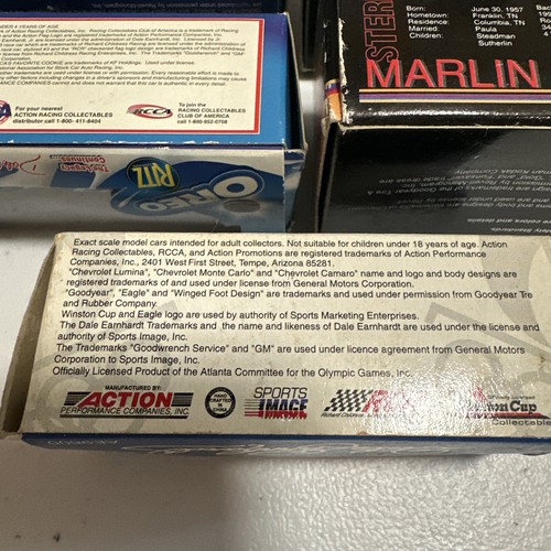 Lot Of 5 -1996 Action 1:64 #3 Dale Earnhardt Goodwrench Atlanta Olympic + Others - Picture 5 of 7