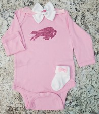 Bills baby outfit girl Bills baby gift girl Buffalo football pink baby clothes