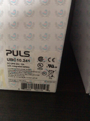 UBC10.241 PULS Switching Mode Power Supply brand new Shipping DHL or FedEX