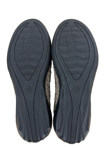 BMbernie Mev New York Dream Flat Europeo Talla 40 EE. UU. Talla 8 1/2 oro metálico - Imagen 3 de 4