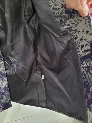 Jinhui Gray Purple & Gray Floral Polyester Jacket Size XL NWOT EC - Picture 14 of 16