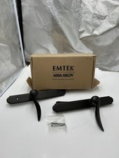 Emtek Multi Point C2 Non-Keyed Fixed Handle Door Lever 1 1/2" x 11" 1214DLHMB