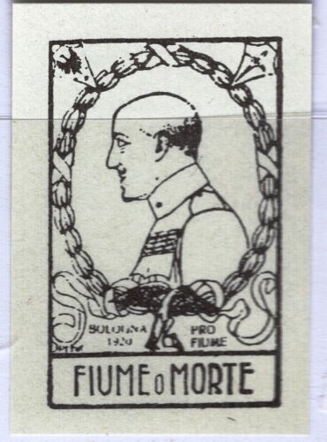 ER4715 - Bologne 1920 - Fiume ou la Mort - D'Proclamation - Autographe - Picture 1 of 1