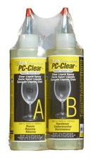 PC-Clear Epoxy Adhesive Liquid, 16oz in Two Bottles, Clear 70161
