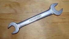 Vintage Sidchrome 1 1/4x 1 5/16 Inch AF Open End Spanner - Jaw Stamped a
