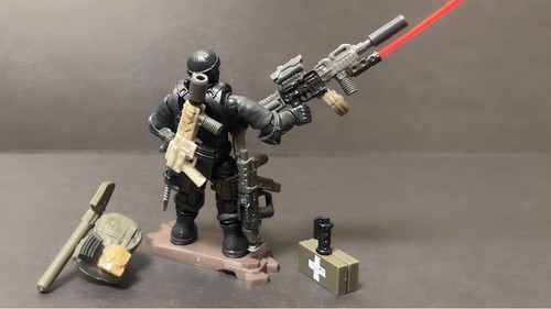 Mega Bloks Call of Duty Seal Night Squad Building Blocks Figure Set Toy Rare - Picture 6 of 14