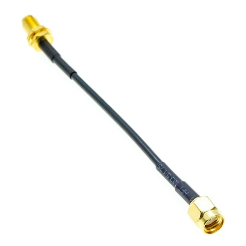 RG174 RP-SMA Male To RPSMA Female Nut Lot Extention Coax RF Cable Jumper Pigtail - Picture 6 of 6