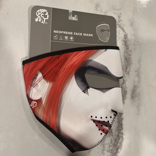 Vendetta V Anarchy full neoprene face mask Zan Headgear WNFM410 Costume - Picture 5 of 5