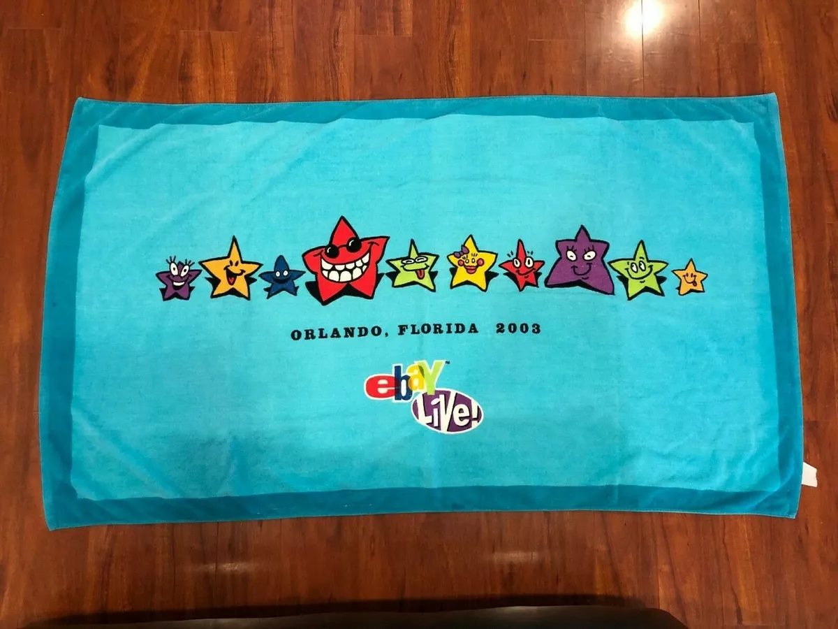 Live 2003 in Orlando, Florida Beach / Bath Towel - Very Rare,  Memorabilia