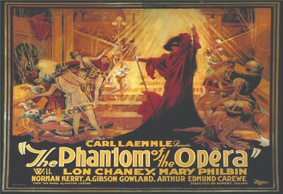 Phantom Of The Opera reprint mini poster 2 sizes available. 02