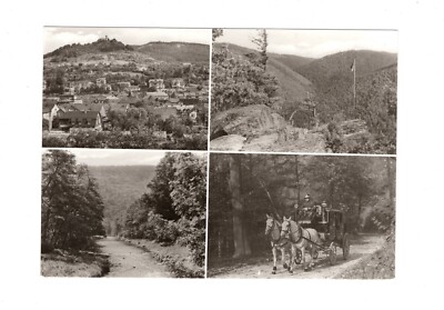 Postcard Bad Blankenburg and the Schwarza Valley/Thuringian Forest