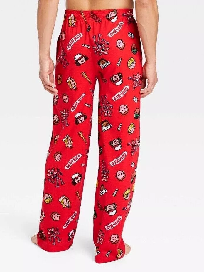 Stranger Things Pajama Pants Sleep Lounge Mens S M L XL Season 4