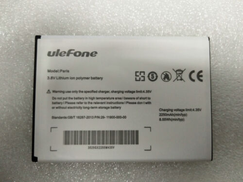 Ward tape hammer 1pcs New Battery For Ulefone Paris Replacement 2250mAh | eBay