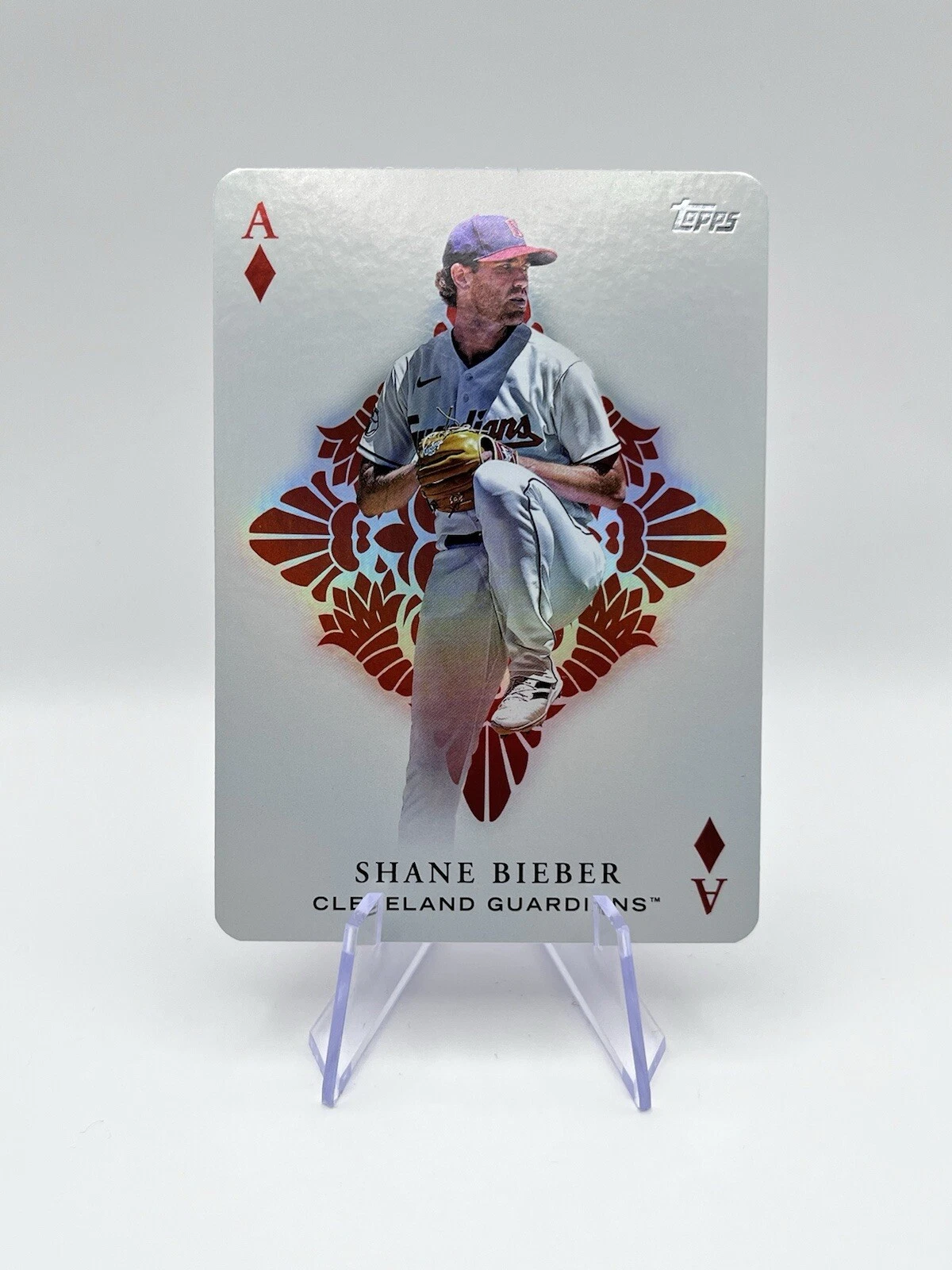 Shane Bieber trading card