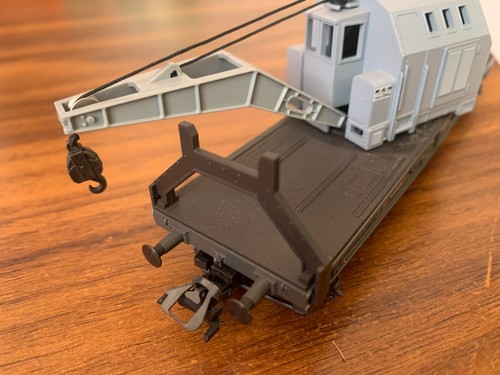 Märklin HO Kranwagen mit seinem Auslegerwagen - Bild 5 von 5