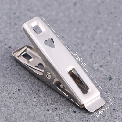 40pcs Metall Handtuch Clips Edelstahl Kleidung Pegs Metall Kleidung Clips