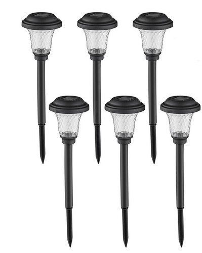 6 Pack Solar Garden Lights Outdoor Landscape LED Light Pathway Yard Waterproof - Picture 2 of 19
