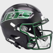 New York Jets NEW Full Size Authentic SpeedFlex Football Helmet 2024 - NFL.
