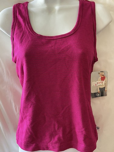 Roxy Logo Tank Top NWT LARGE - Picture 6 of 7