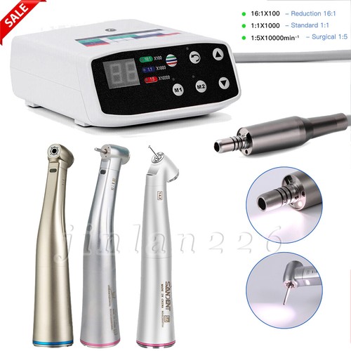 NEW NSK Style Dental LED Brushless Electric Micro Motor 1:5 Increasing Handpiece - Picture 2 of 28