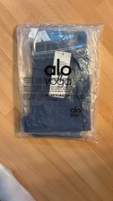 ALO Blue Women's Activewear Set Sports Bra  High Waist Leggings/SEALED/Size M
