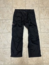 Grundens Women’s Black Lightweight Waterproof Fishing Pants Size Large