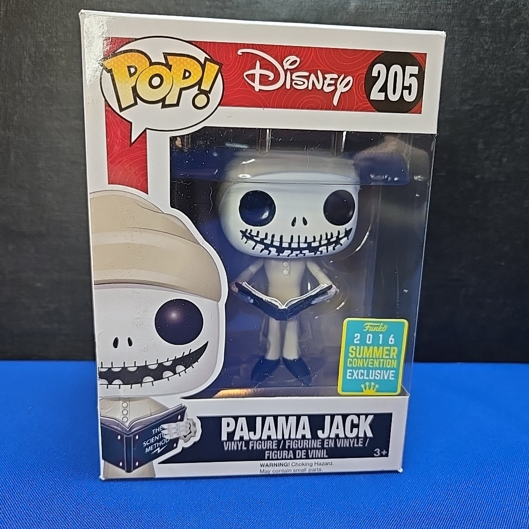 POP! funko 205 ナイトメアビフォークリスマス パジャマジャック Funko Pop! Disney Nightmare Before Christmas 205 Pajama Jack Vinyl