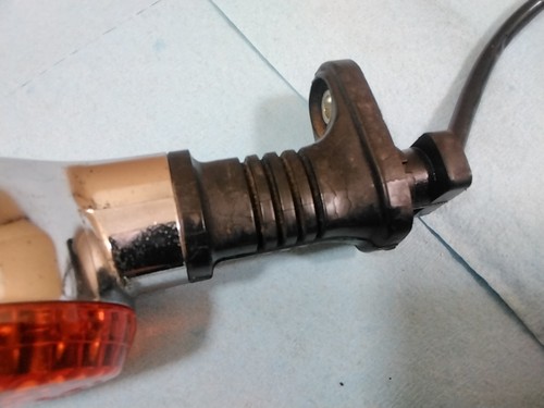 1984-85 Kawasaki ZN 1100 700 LTD Front Turn Signals Blinkers Nice! ZN1100 ZN700 - Picture 8 of 24