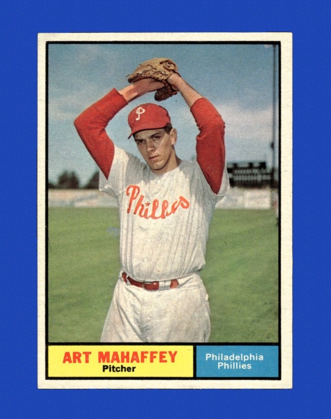 1961 Topps Set-Break #433 Art Mahaffey EX-EXMINT *GMCARDS*