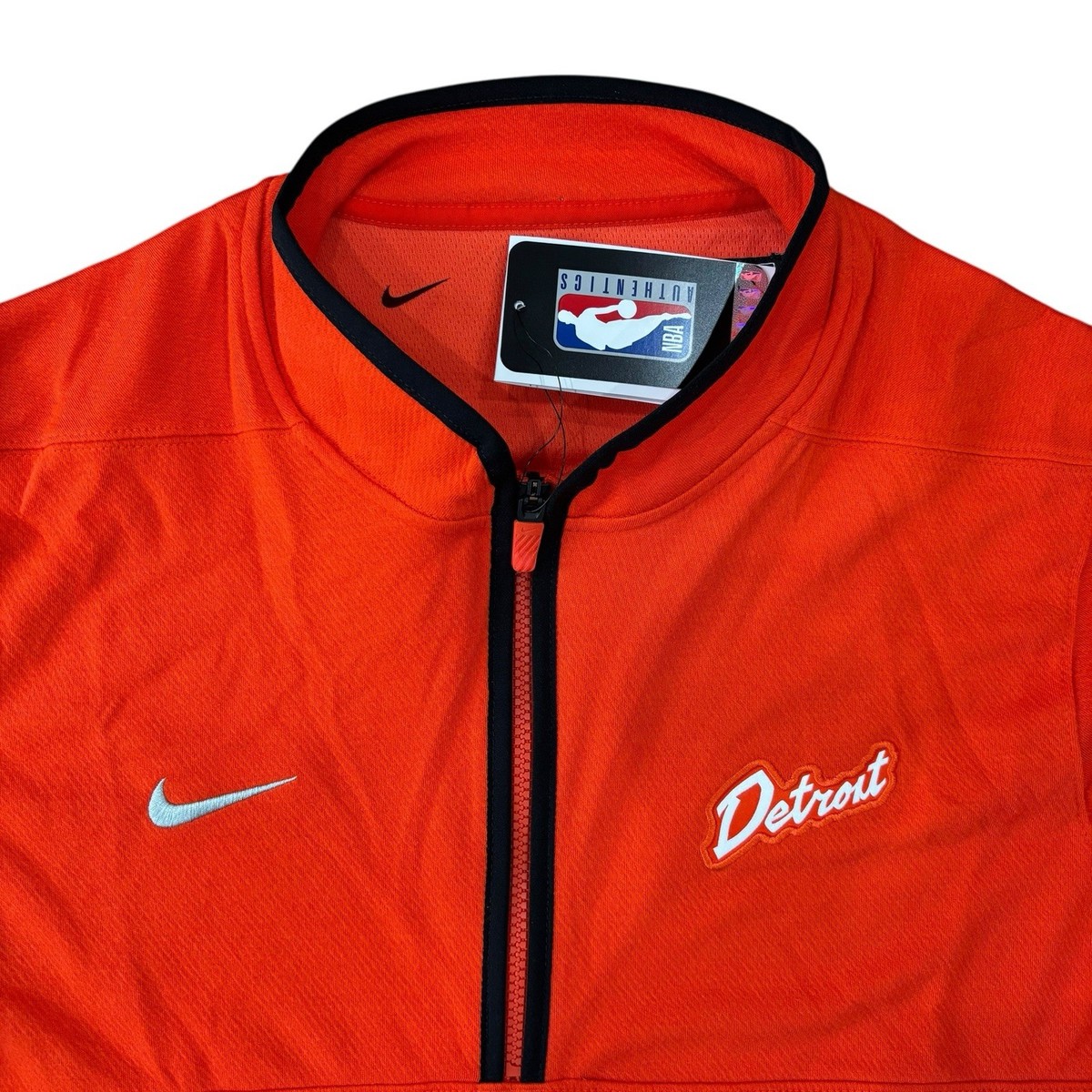 Nike Detroit Pistons '23/24 City Coaches 1/4 Zip Sweater PE, Size