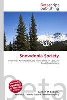 Lambert M. Surhone (U. A.) | Snowdonia Society | Taschenbuch | Englisch (2026)