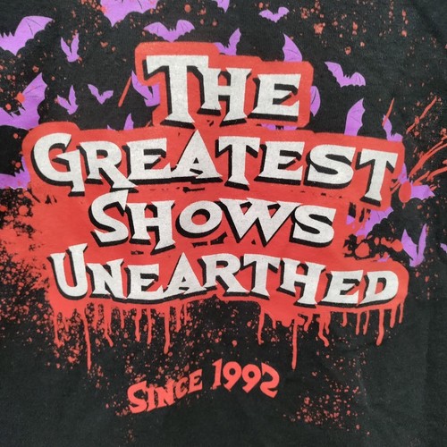Freakling Bros Horror Show Morte del Vampiro Halloween Maglietta Uomo Large - Foto 4 di 14