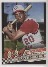 2020 Topps Decades Best Award Winners Black 80/299 Frank Robinson #DB-7 HOF 4z8