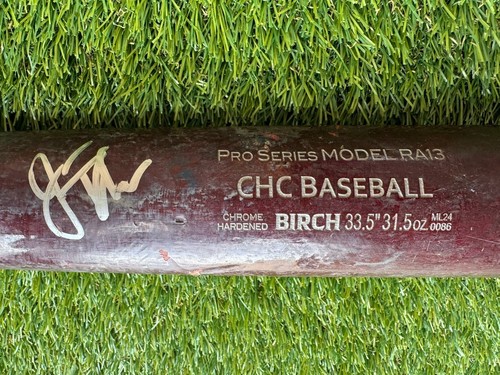 HALL OF FAME JIM THOME AUTOGRAPHED GAME USED BASEBALL BAT - Picture 2 of 2