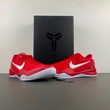 NEW NK HF9550-600 Zoom Kobe 8 Protro 'University Red'