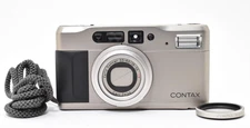 "N MINT w/ Strap" Contax TVS II Point & Shoot 35mm Film Camera From JAPAN 8161