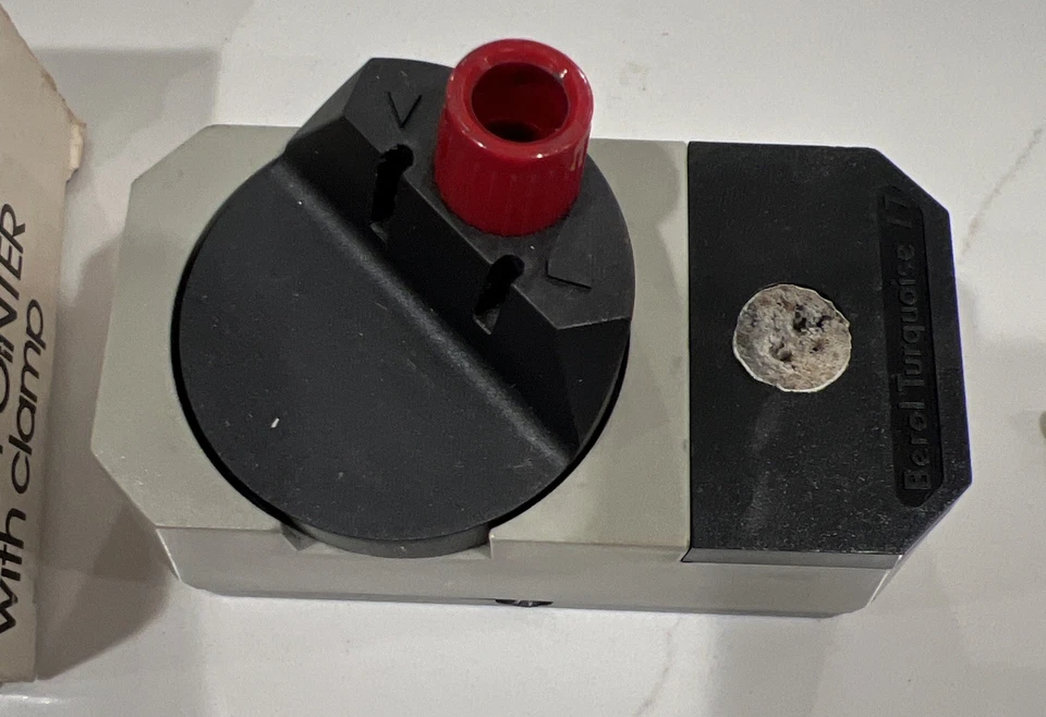 Vintage Drafting Tool, Berol Turquoise 17 Lead Pointer Pencil Sharpener in Box - Image 3 of 4