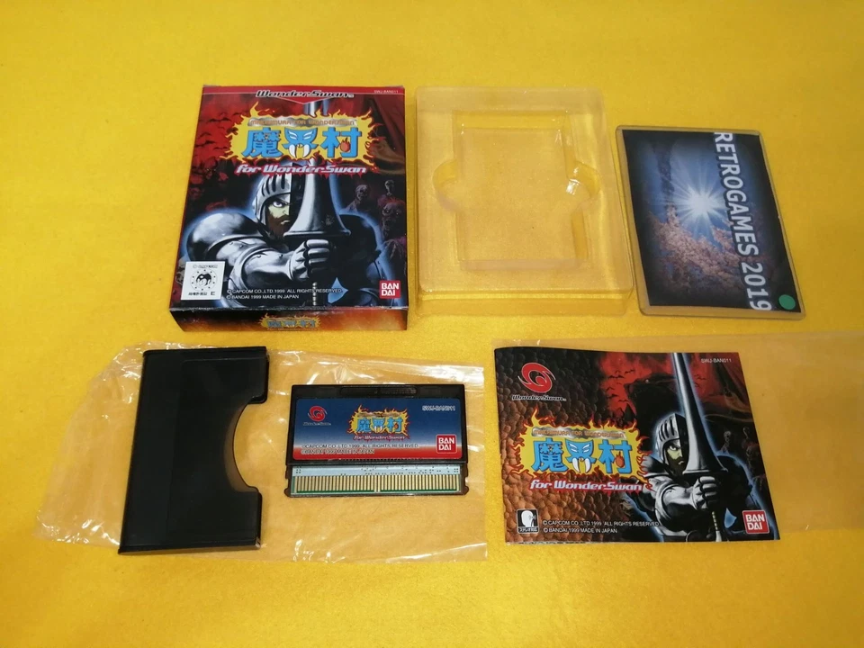 BANDAI WONDER SWAN COLOR  MAKAIMURA Ghosts'n Goblins  WonderSwan - Image 2 of 4