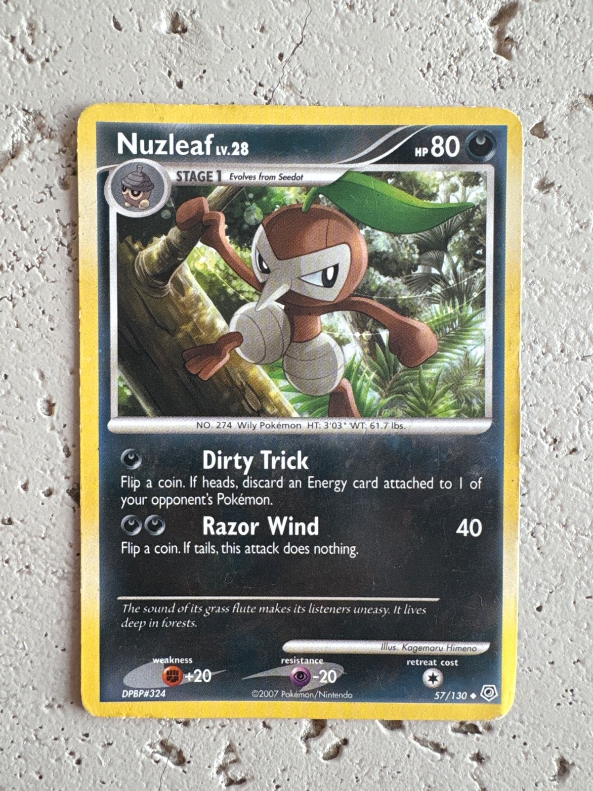 Nuzleaf 57/130 Diamond and Pearl Regular