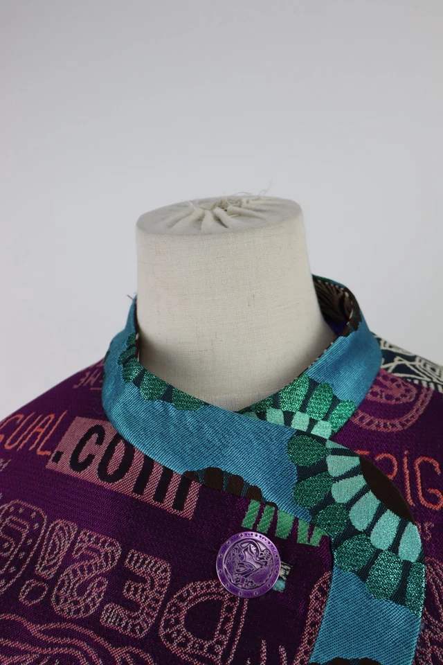 Abrigo Chaqueta Mujer Desigual Talla 40 Vintage Informal Foto 2 de 4