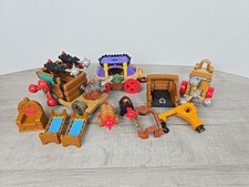 Lote de vehículos y otros accesorios Fisher-Price Imaginext