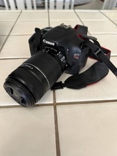 Canon Rebel T3i DSLR Camera Bundle Two Lenses Battery Charger