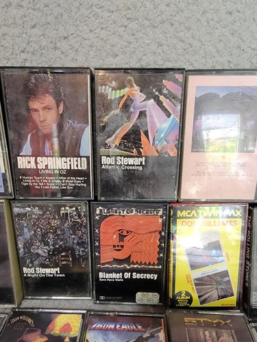 Casette Tape Lot Vintage Mostly Country And Rock Alabama, George Strait Etc - Foto 5 di 8